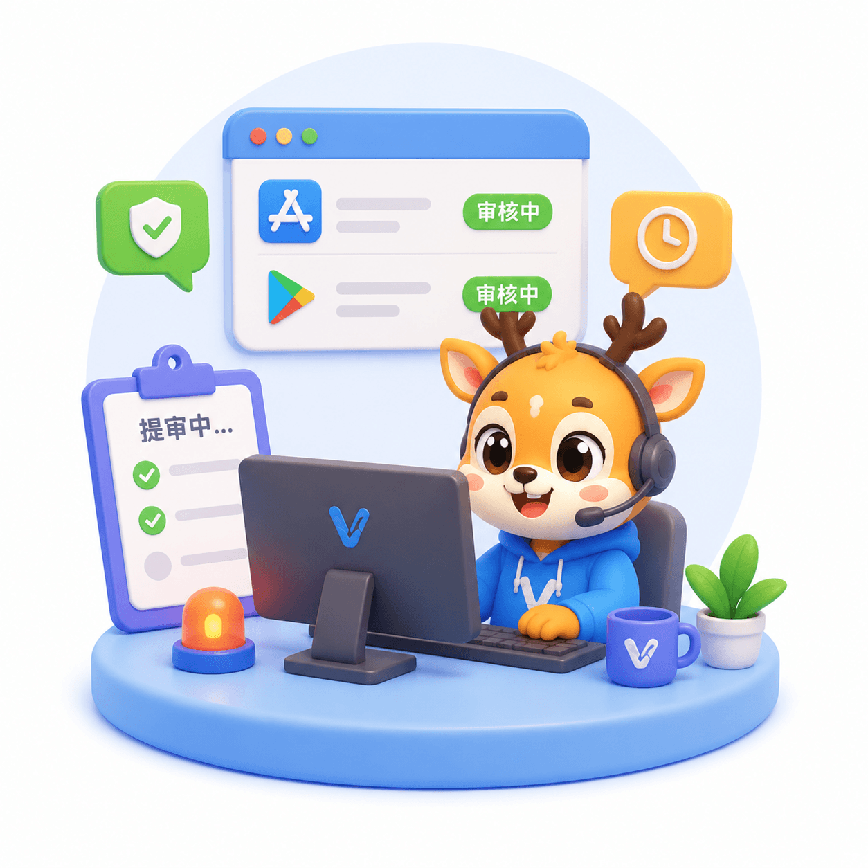 提审监控图标